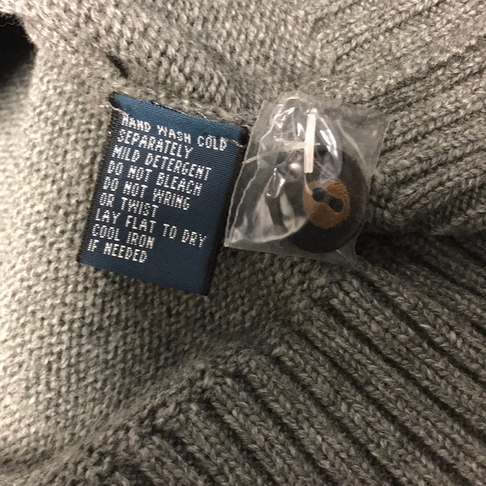 Polo Ralph Lauren Mock Neck 3Button Sweater - Picture 6 of 8